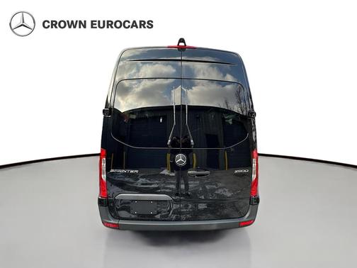 Jet Black 2025 Mercedes-Benz Sprinter 2500 144 WB Standard Roof Passenger