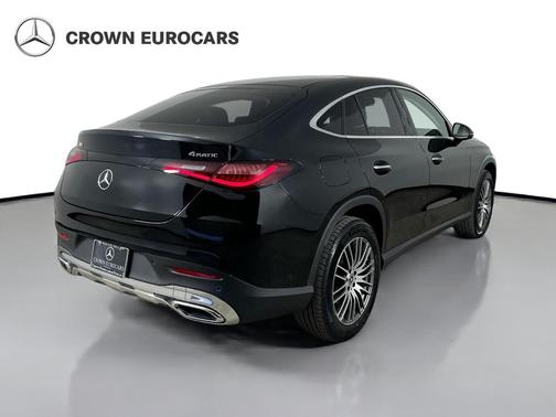 Black 2025 Mercedes-Benz GLC 300 4MATIC Coupe