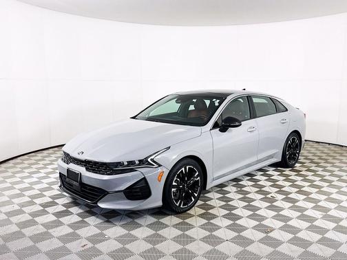 Wolf Gray 2021 Kia K5 GT-Line