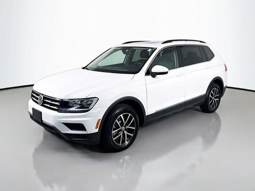 Pure White 2021 Volkswagen Tiguan 2.0T SE 4MOTION