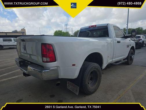 Bright White Clearcoat 2018 RAM 3500 Tradesman Regular Cab 4x2 8' Box