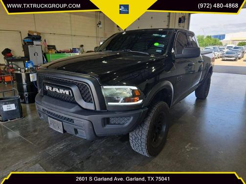 Diamond Black Crystal Pearlcoat 2022 RAM 1500 Classic Warlock Quad Cab 4x4 6'4' Box