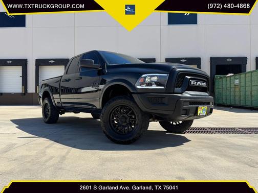 Diamond Black Crystal Pearlcoat 2022 RAM 1500 Classic Warlock Quad Cab 4x4 6'4' Box