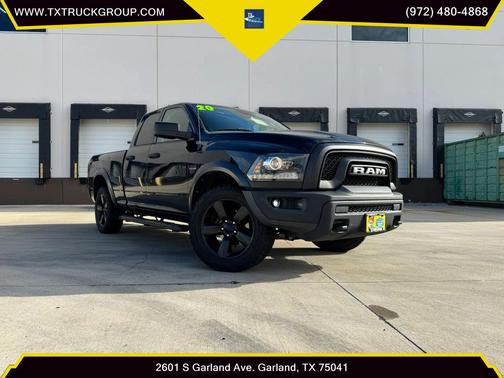 Diamond Black Crystal Pearlcoat 2020 RAM 1500 Classic Warlock Quad Cab 4x4 6'4' Box