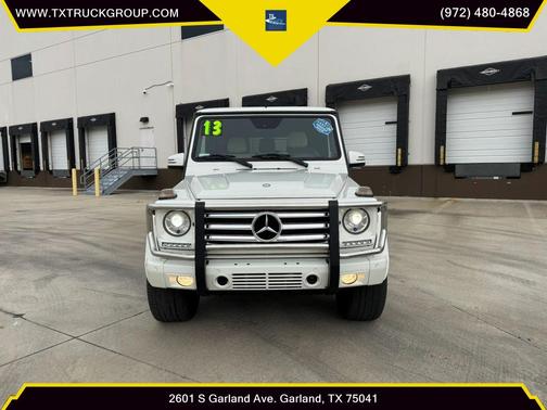 Arctic White 2013 Mercedes-Benz G-Class 4MATIC