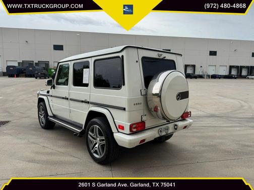 Arctic White 2013 Mercedes-Benz G-Class 4MATIC