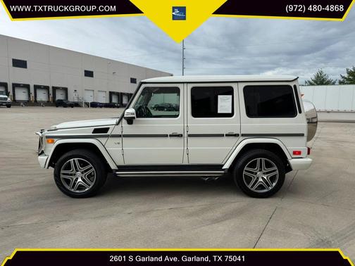 Arctic White 2013 Mercedes-Benz G-Class 4MATIC