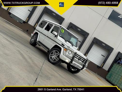 Arctic White 2013 Mercedes-Benz G-Class 4MATIC