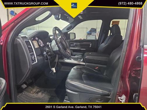 Delmonico Red Pearlcoat 2017 RAM 1500 Laramie