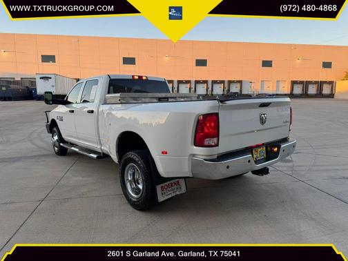 2018 RAM 3500 Tradesman Crew Cab 4x4 8' Box