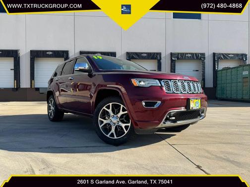 Velvet Red Pearlcoat 2019 Jeep Grand Cherokee Overland