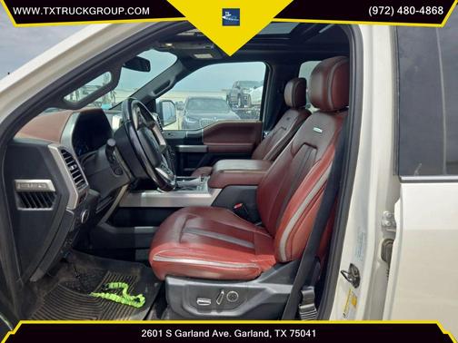 White Platinum Metallic Tri-Coat 2018 Ford F-150 Platinum