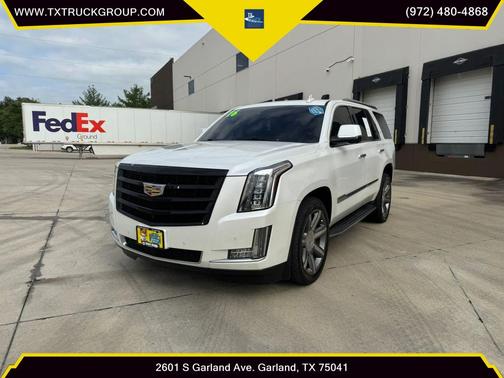 Crystal White Tricoat 2016 Cadillac Escalade Luxury
