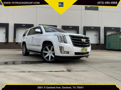 Crystal White Tricoat 2016 Cadillac Escalade Luxury