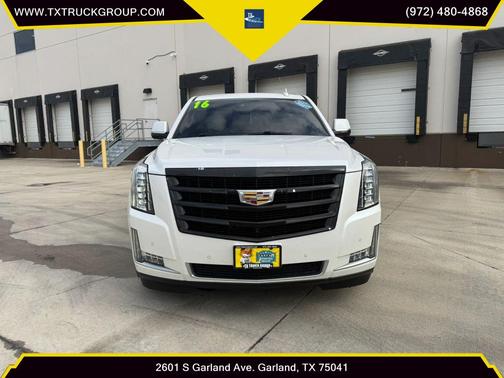 Crystal White Tricoat 2016 Cadillac Escalade Luxury