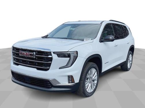 White 2026 GMC Acadia Elevation