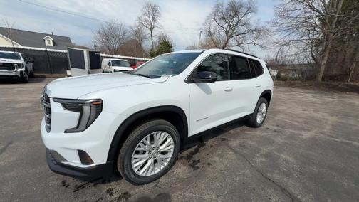White 2026 GMC Acadia Elevation