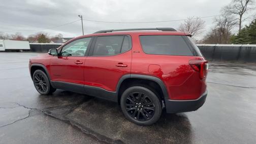 Red 2023 GMC Acadia SLE