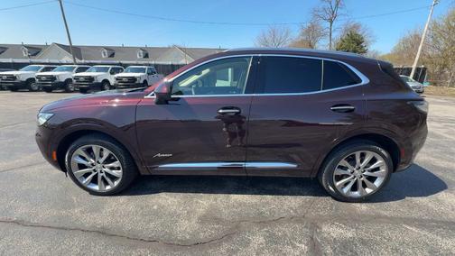 Red 2022 Buick Envision Avenir
