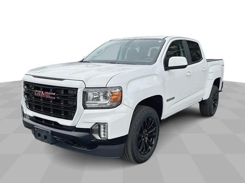 White 2022 GMC Canyon Elevation
