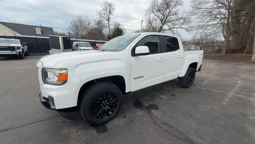 White 2022 GMC Canyon Elevation