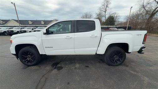 White 2022 GMC Canyon Elevation