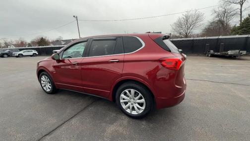 Red 2020 Buick Envision Preferred