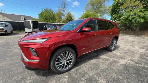 Red 2026 Buick Enclave Avenir