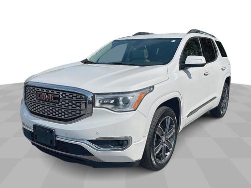 White 2017 GMC Acadia Denali