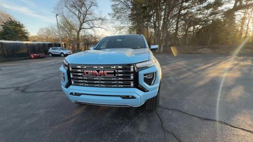 Blue 2026 GMC Canyon Denali