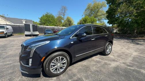 Blue 2021 Cadillac XT5 Premium Luxury