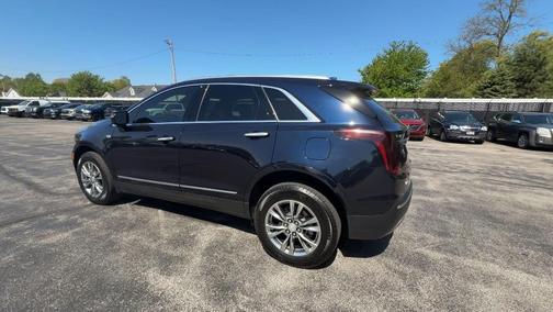 Blue 2021 Cadillac XT5 Premium Luxury