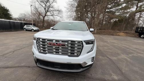 White 2026 GMC Acadia Denali