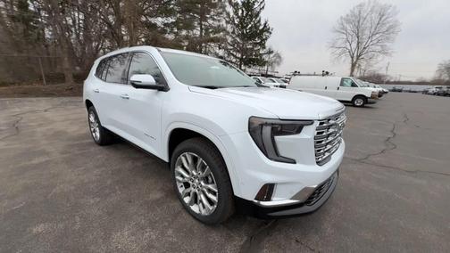 White 2026 GMC Acadia Denali