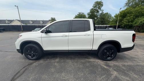 White 2023 Honda Ridgeline Black Edition