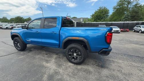 Blue 2023 GMC Canyon Elevation