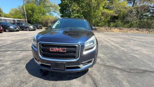 Blue 2016 GMC Acadia SLE-2