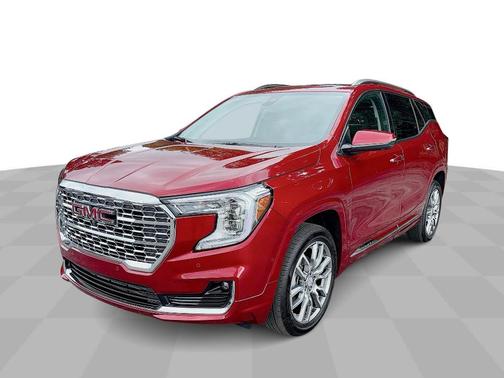 Red 2023 GMC Terrain Denali