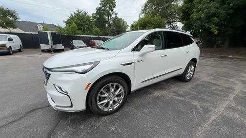 White 2023 Buick Enclave Essence