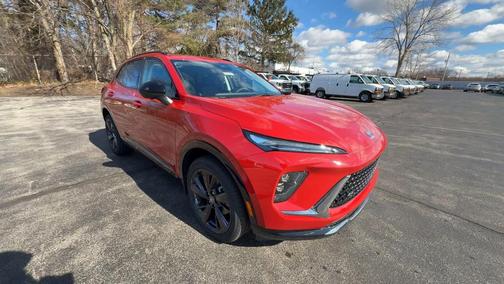 Red 2026 Buick Envision Sport Touring