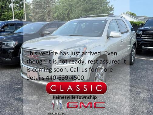 Gold 2015 GMC Acadia SLT-2