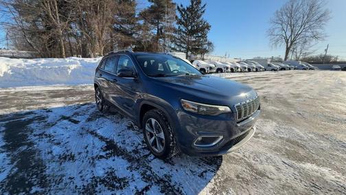 Blue 2020 Jeep Cherokee Limited