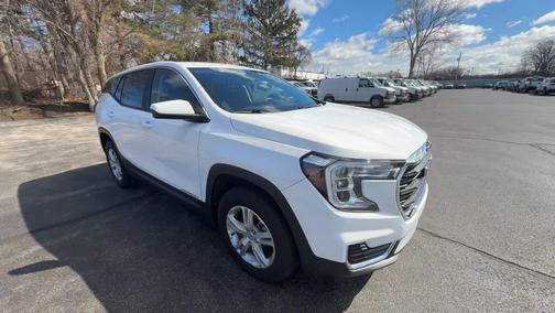 White 2023 GMC Terrain SLE