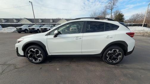 Crystal White Pearl 2023 Subaru Crosstrek Limited