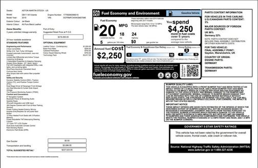 2019 Aston Martin DB11 Volante