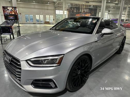 Florett Silver Metallic/Black Roof 2018 Audi A5 2.0T Premium Plus