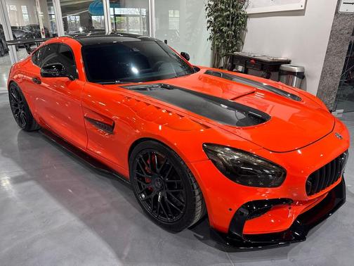 Vibrant orange 2016 Mercedes-Benz AMG GT S 750HP, Weistec Turbos