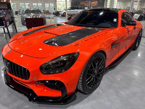 Vibrant orange 2016 Mercedes-Benz AMG GT S 750HP, Weistec Turbos