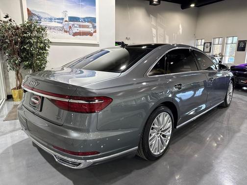 Monsoon Gray Metallic 2019 Audi A8 55