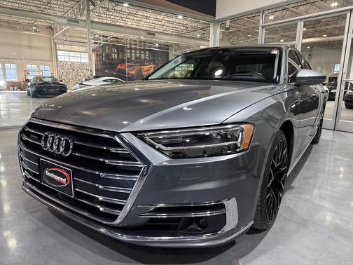 Monsoon Gray Metallic 2019 Audi A8 55